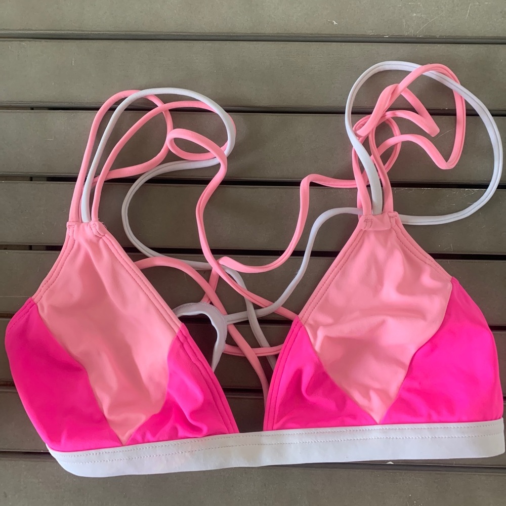Victoria Secret Pink Bikini Top Size M